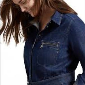 Denim dress Violets by mango. Size L.